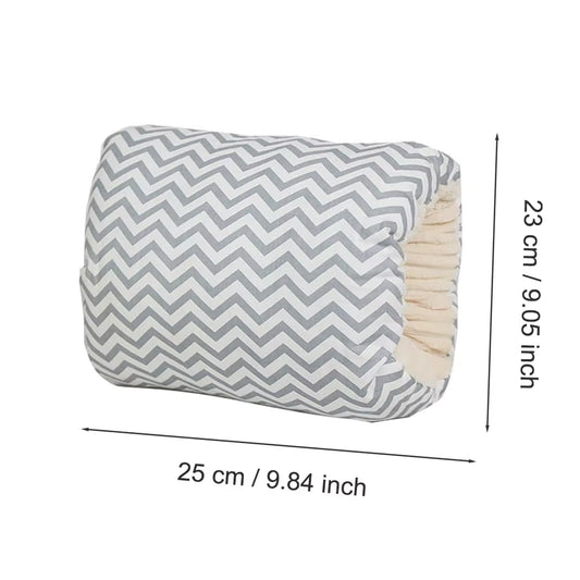 Cotton Nursing Pillow for Newborn Breastfeeding Mini Arm Pillow Baby Bottle Feeding for Maternity Mom Soft Baby Care Accessories